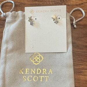 Kendra Scott Gold and Silver Star Studs
